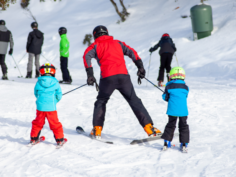 Seidlalm Saalbachs' winter_kinder